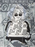 Lot 218 - Faile (Collabaration), 'Faile Girl', 2007