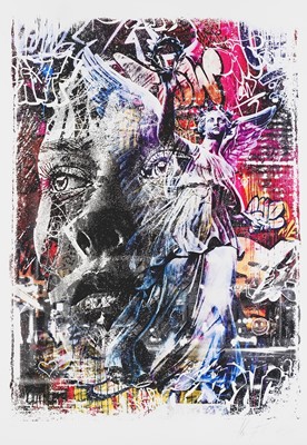 Lot 136 - Vhils & Pichiavo (Collaboration), 'Triumph', 2020