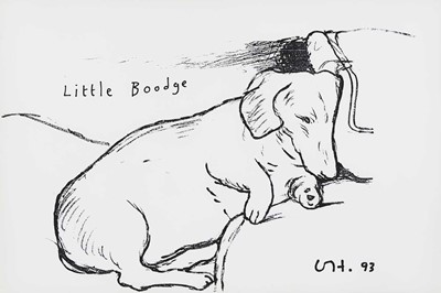 Lot 22 - David Hockney (British 1937-), 'Little Boodge' 1993