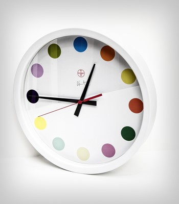 Lot 24 - Damien Hirst (British 1965-), 'Spot Clock Large', 2009