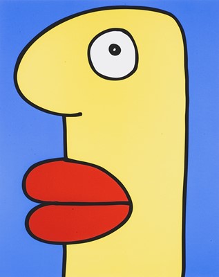 Lot 234 - Thierry Noir (French 1958-), 'Classic Noir', 2009