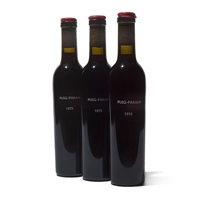 Lot 66 - 3 half-bottles 1978 Rivesaltes Domaine Puig-Parahy