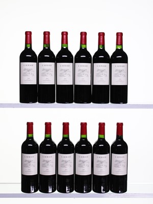 Lot 33 - 12 bottles 2010 Ch L'Aurage