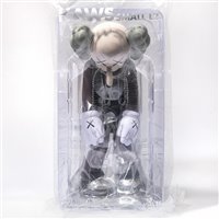 Lot 246 - Kaws (American b.1974), 'Small Lie (Grey, Black & Brown)', 2017