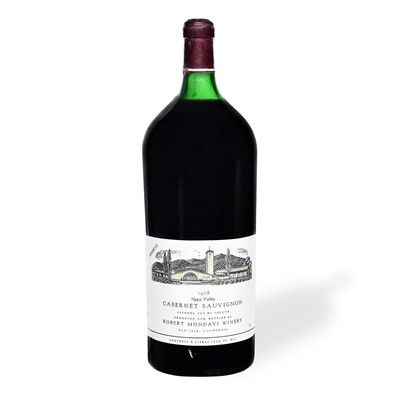 Lot 88 - 1 6 litre bottle 1978 Robert Mondavi Cabernet Sauvignon Reserve