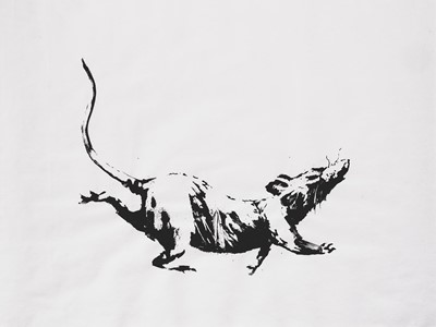 Lot 170 - Banksy (British 1974-), 'GDP Rat', 2019