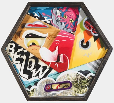 Lot 3 - Alex Yanes (American 1977-), 'Below', 2014