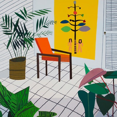 Lot 156 - Jonas Wood (American 1977-), 'Untitled (Drawing Rally)'