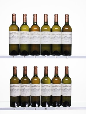 Lot 46 - 12 bottles 2005 Ch Larrivet Haut Brion Blanc