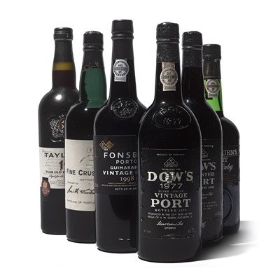 Lot 8 - 6 bottles Mixed Ports