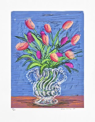 Lot 142 - David Hockney (British 1937-), 'Untitled No.346, from A bigger book: Art Edition B', 2010/2016