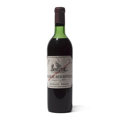 Lot 39 - 6 bottles 1968 Ch Beychevelle