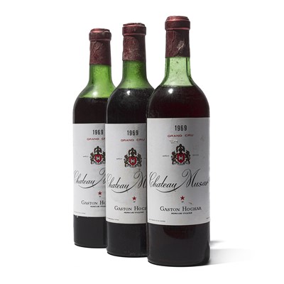 Lot 86 - 3 bottles 1969 Ch Musar