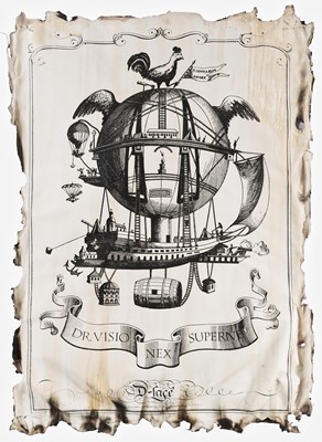 Lot 190 - D*Face (British 1978-), 'Death From Above (Dr. Visio Nex Superne)', 2007