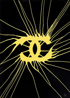 Lot 148 - Zevs (French 1977-), 'Impacted Chanel', 2016