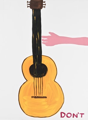 Lot 26 - David Shrigley (British 1968-), 'Don't', 2018