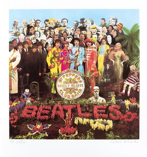 Lot 417 - Peter Blake (British b.1932), 'Sgt Pepper', 2012