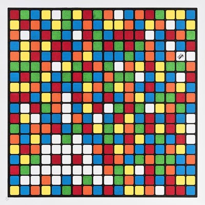 Lot 194 - Invader (French 1969-), 'Albino Invader', 2005