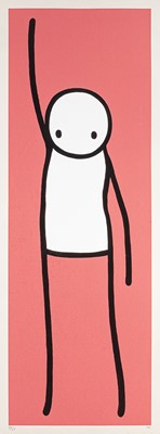 Lot 229 - Stik (British 1979-), 'Liberty (Red)', 2013