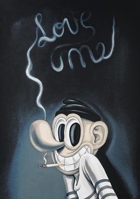 Lot 5 - Baldur Helgason (Icelandic 1984-), 'Love Me', 2020