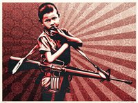 Lot 318 - Shepard Fairey (American b.1970), ‘Duality Of Humanity 5', 2009