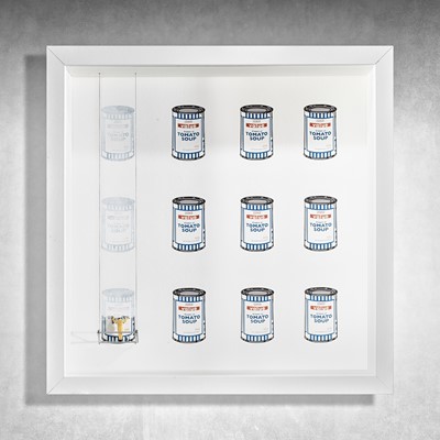 Lot 123 - Roy's People (British), 'Scrubbed Out - Soup Cans', 2020