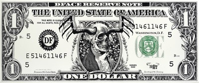 Lot 56 - D*Face (British 1978-), 'United State Of America', 2007