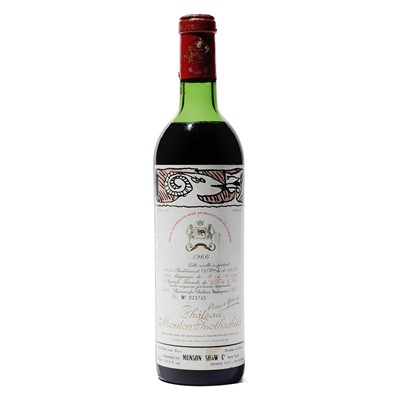 Lot 23 - 1 bottle 1966 Ch Mouton Rothschild