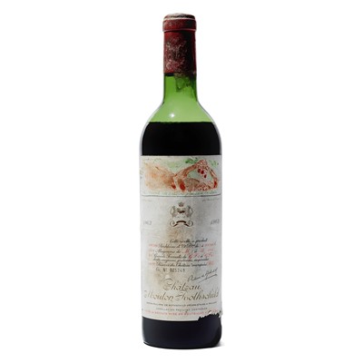 Lot 20 - 1 bottle 1963 Ch Mouton Rothschild