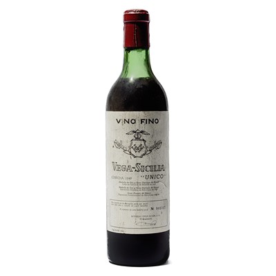 Lot 161 - 1 bottle 1949 Vega-Sicilia
