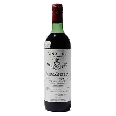 Lot 162 - 1 bottle 1964 Vega-Sicilia