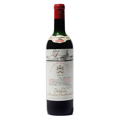 Lot 17 - 1 bottle 1955 Ch Mouton Rothschild