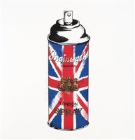Lot 263 - Mr Brainwash (French b.1966), 'UK Can', 2012