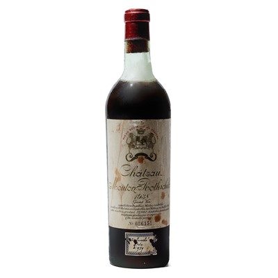 Lot 15 - 1 bottle 1938 Ch Mouton Rothschild