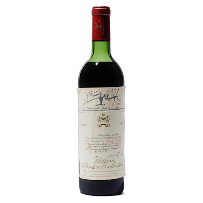Lot 19 - 1 bottle 1962 Ch Mouton Rothschild