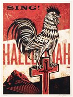 Lot 313 - Shepard Fairey (American b.1970), 'Jesus Chariot', 2012