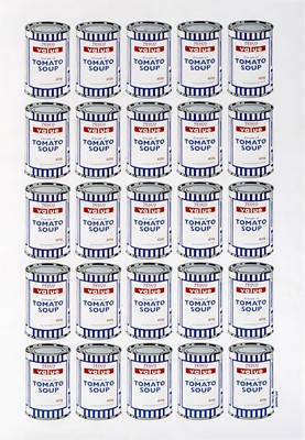 Lot 33 - Banksy (British 1974-), 'Soup Cans Poster', 2010