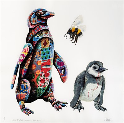 Lot 95 - Louis Masai (British), 'No Strings Attached (Bee Cause)', 2018
