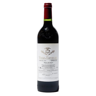 Lot 185 - 6 bottles 1987 Vega Sicilia Unico