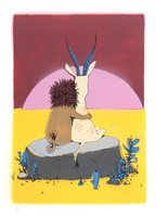 Lot 197 - Dran (French b.1979), ‘Sunset’, 2015