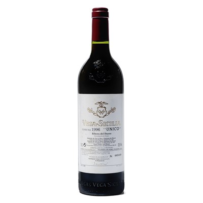 Lot 190 - 7 bottles 1996 Vega-Sicilia