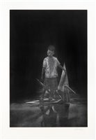 Lot 212 - Ernest Zacharevic (Lithuanian b.1986), 'Floor Is Lava', 2015