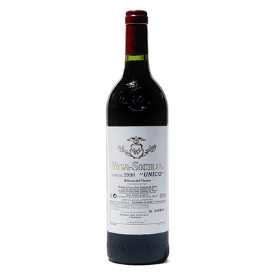 Lot 168 - 12 bottles 1998 Vega-Sicilia Unico