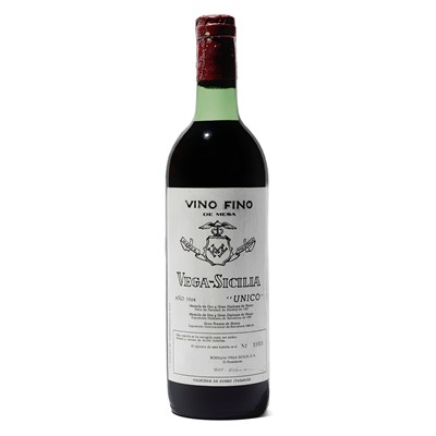 Lot 163 - 1 bottle 1964 Vega-Sicilia
