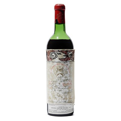 Lot 24 - 1 bottle 1966 Ch Mouton Rothschild