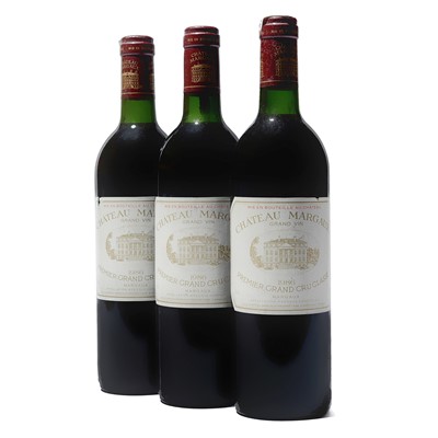 Lot 59 - 3 bottles 1986 Ch Margaux