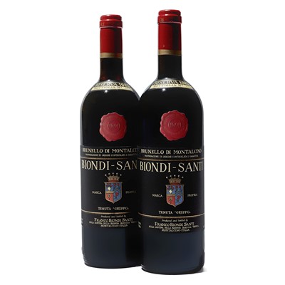 Lot 147 - 2 bottles 1985 Brunello di Montalcino Riserva Biondi-Santi