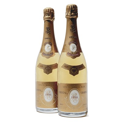 Lot 115 - 2 bottles 1996 Cristal