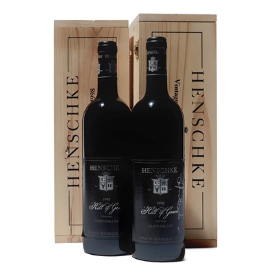 Lot 202 - 2 bottles 1998 Hill of Grace