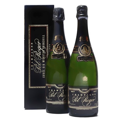 Lot 119 - 2 bottles Mixed Pol Roger Sir Winston Churchill